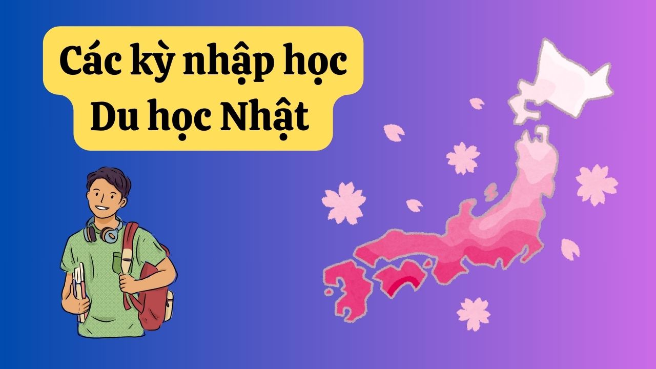 Các kỳ nhập học trong năm du học Nhật Bản