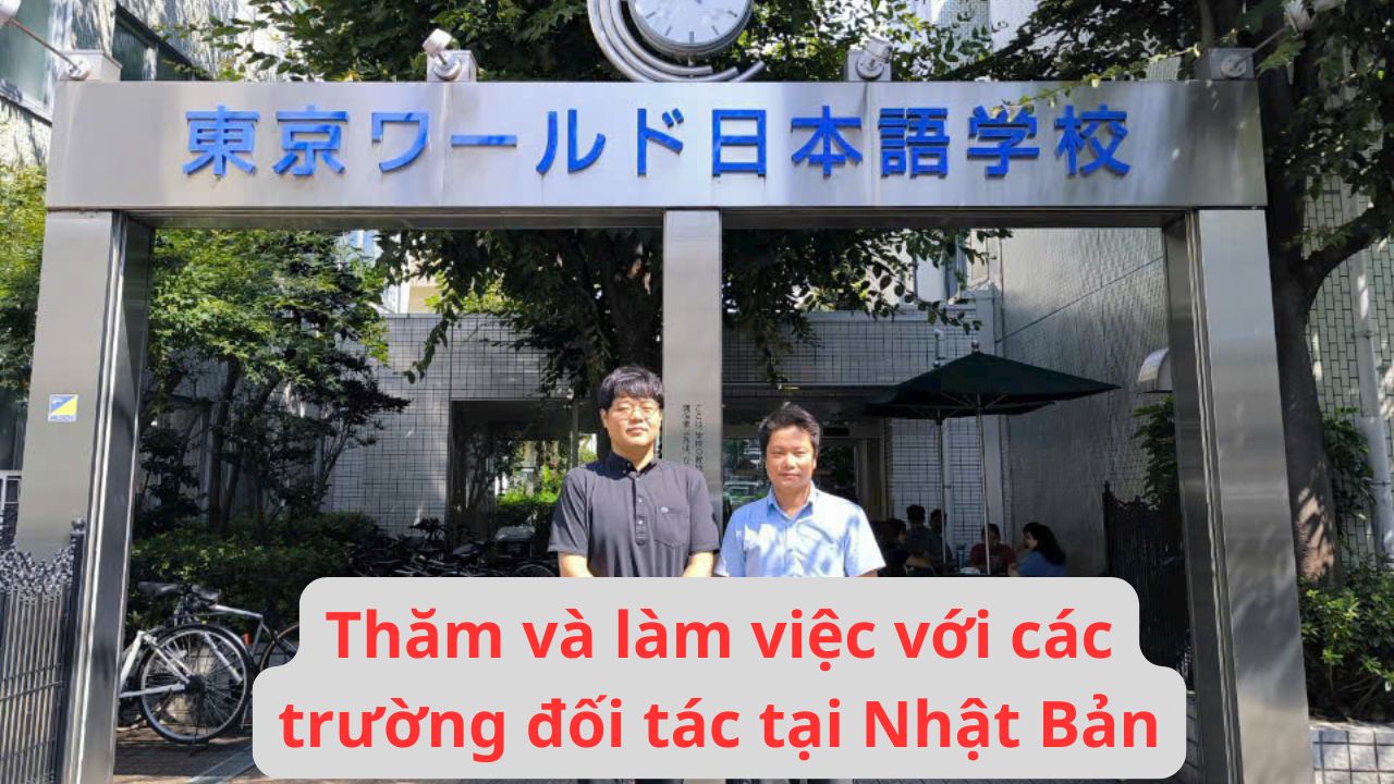 Thăm và làm việc định kỳ với các trường đang có du học sinh Yuki